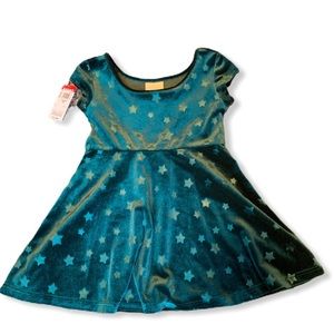 2T Velvet Star Dress